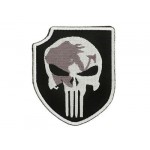 Navy SEALs Team 3 Punisher Embroidered Patch - Black [Minotaurtac]